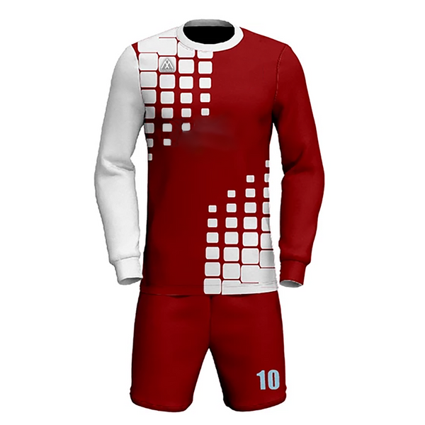 Long Sleeve Football Uniform Set